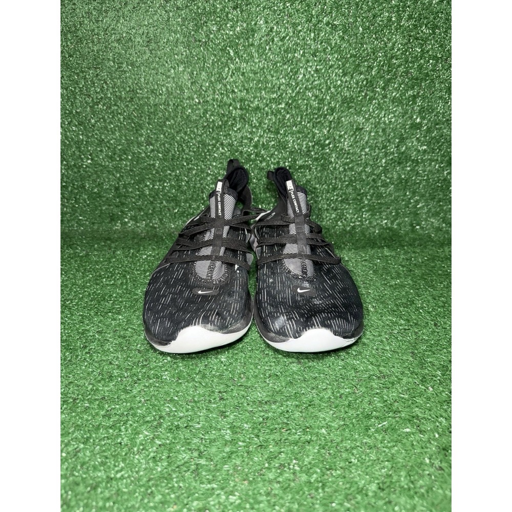 Nike Flex Contact 3 Mens Size 10 Black White Running Shoes Sneakers AQ7484-004 - Picture 5 of 9